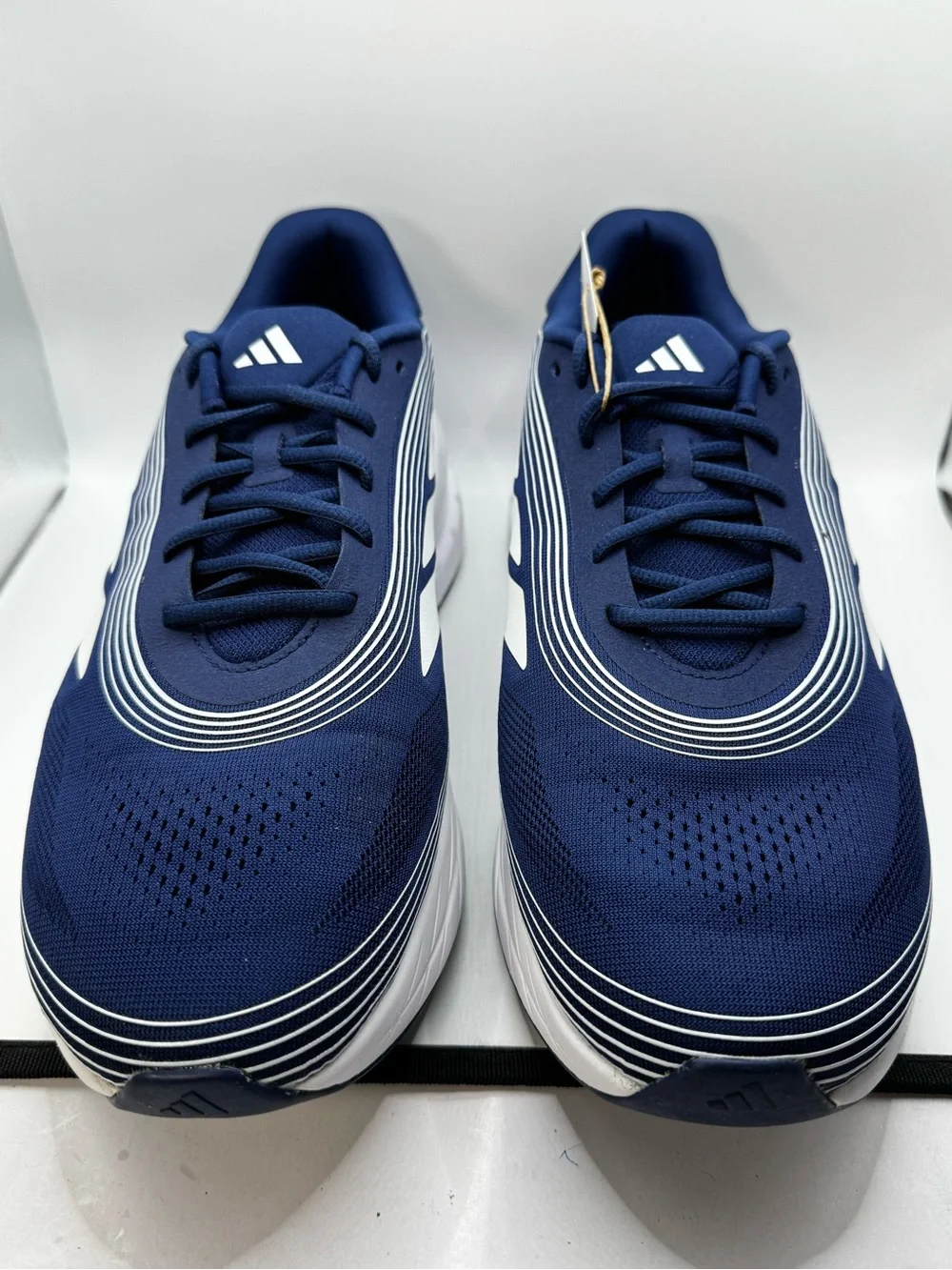 NIB Adidas Adipure Shift Running Shoes Dark Blue White - Men’s Size 13 / Women’s